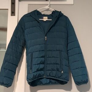Roxy blue puffer jacket